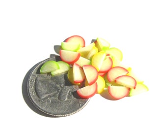 Dollhouse Apple Slices 30pcs