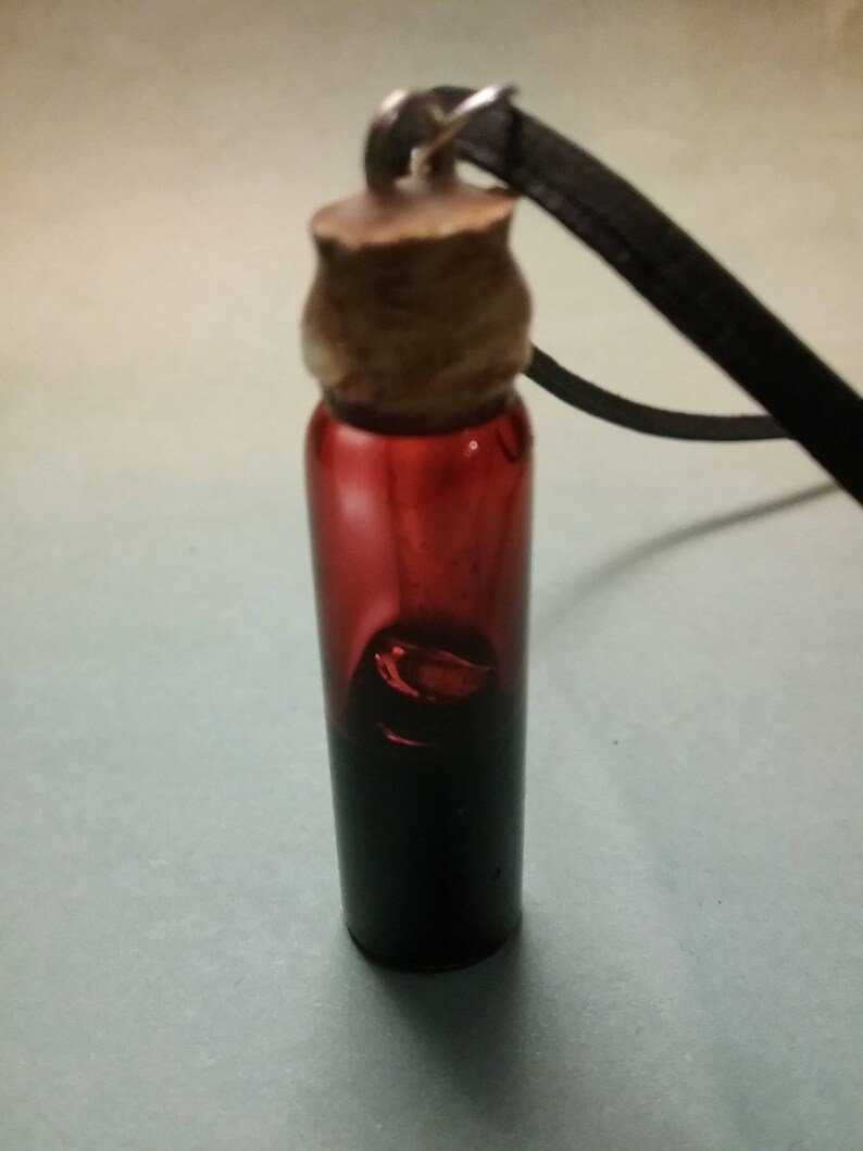 Human Blood in a Glass Vial on your choice of necklace Etsy
