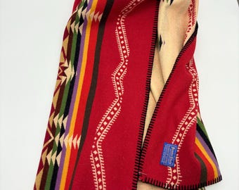 Pendleton Beaver State wool shawl or blanket