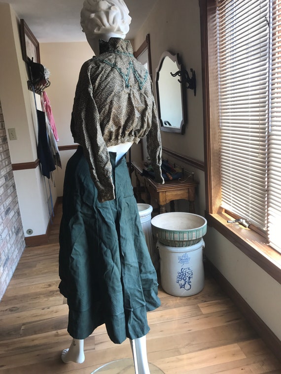 Antique Edwardian Cloths, Jacket and Skirt, Victo