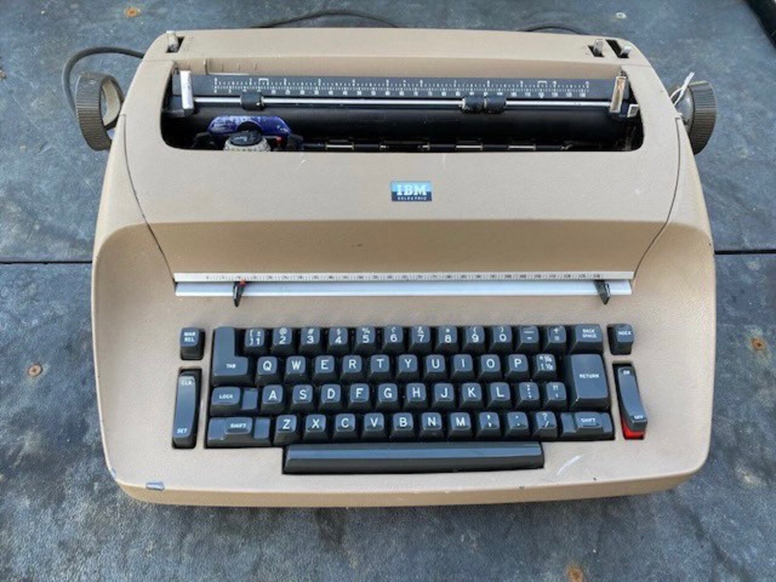 Typewriter IBM Roller Ball for parts Etsy