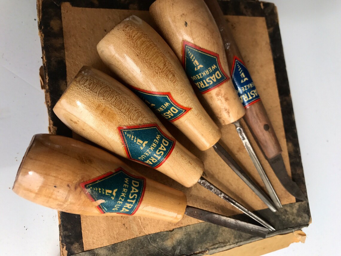 Woodcraft Tools Dastra German Made Tools Dastra Linoleum Etsy