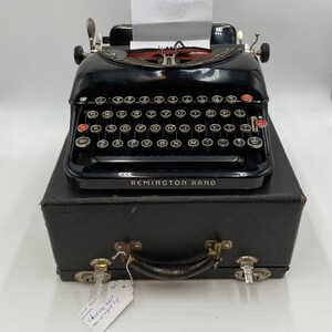 Remington 5 Typewriter - Etsy