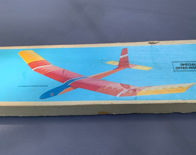 Vintage Gentle Lady Sailplane Model Kit Etsy