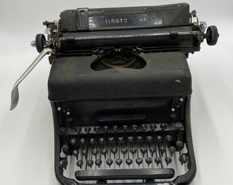 Typewriter, Vintage Typewriter, Remington Typewriter, Antique Typewriter,