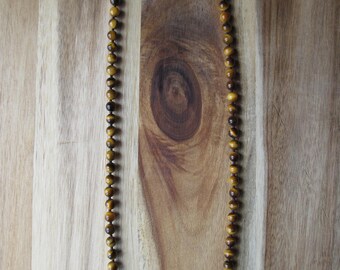 AHONU COLLANA LUNGA OCCHIO DI TIGRE – Mancino Accessori - Foto 12