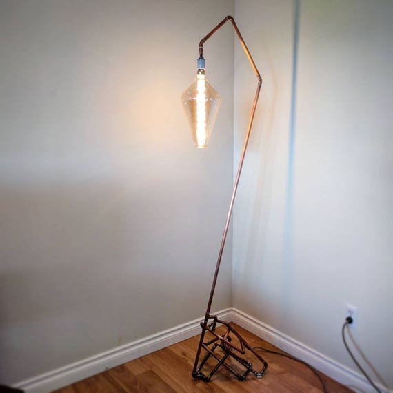 Sleek Modern Floor Lamp Sculpture Lighting Custom Vintage Sleek Modern Floor Lamp Sculpture