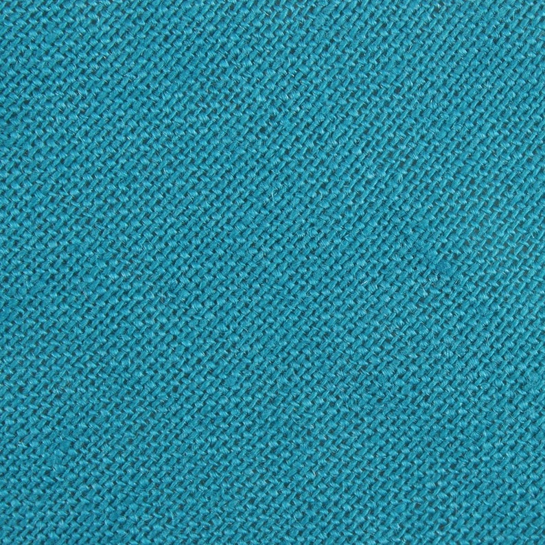 Handkerchief Thin Slim Ties Men Necktie Suit Narrow L173-S+P Matching Skinny Tie Pocket Square Combo Teal Slub Linen