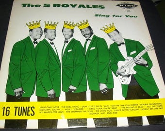 1959 Five Royales Sing For You LP