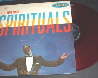 1959 BB King Spirituals LP, red wax