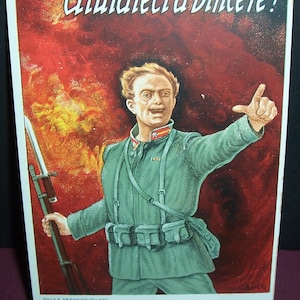 Italian World War 1 loan postcard
