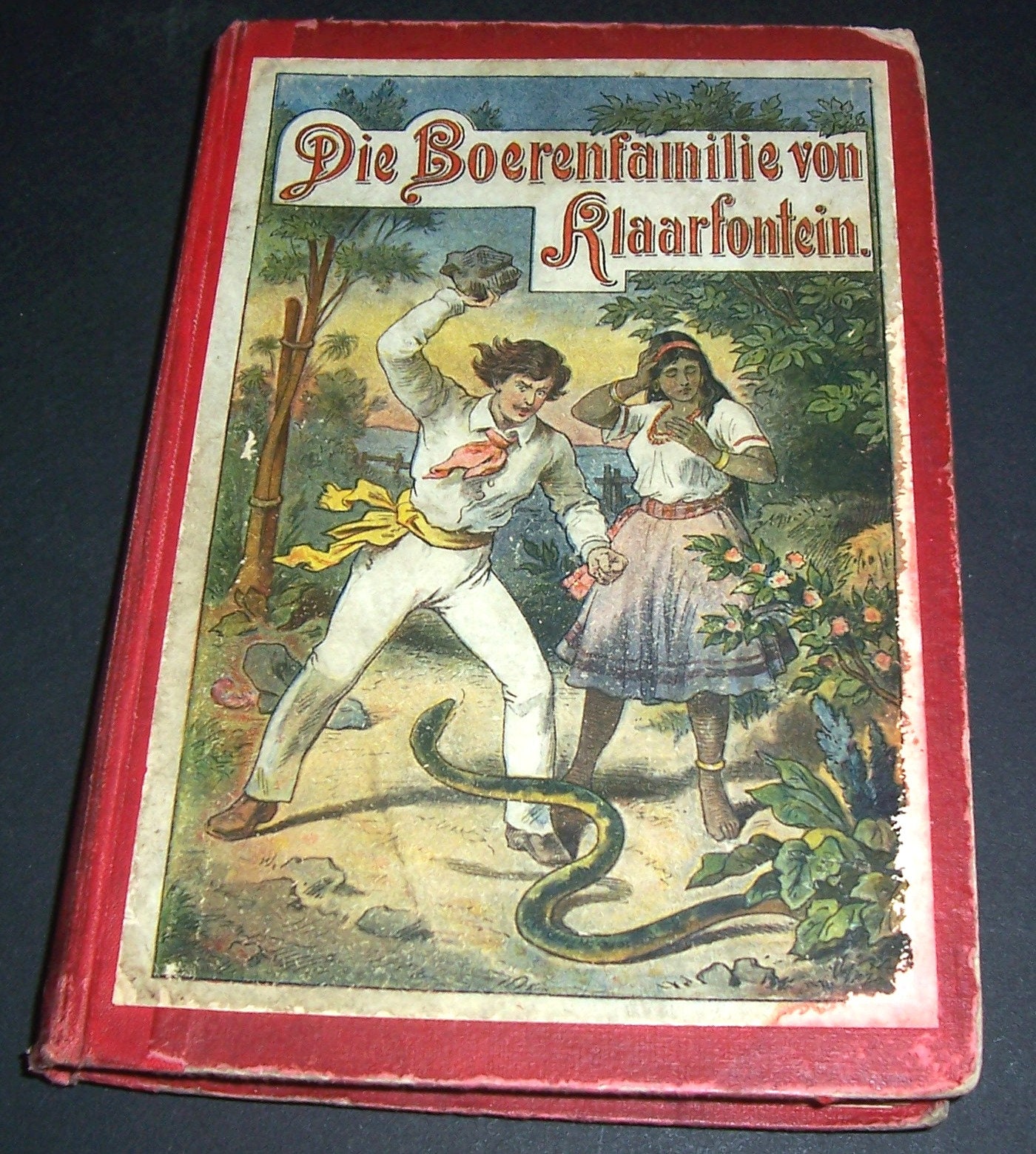 Victorian era German story book, Die Borenfamille