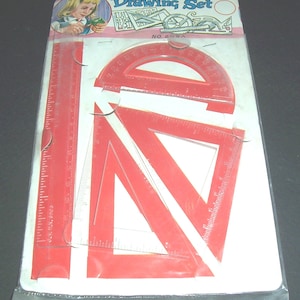 1960s child&#39;s toy drawing set, still in package