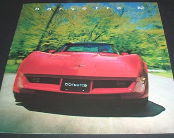 1982 Corvette  auto brochure