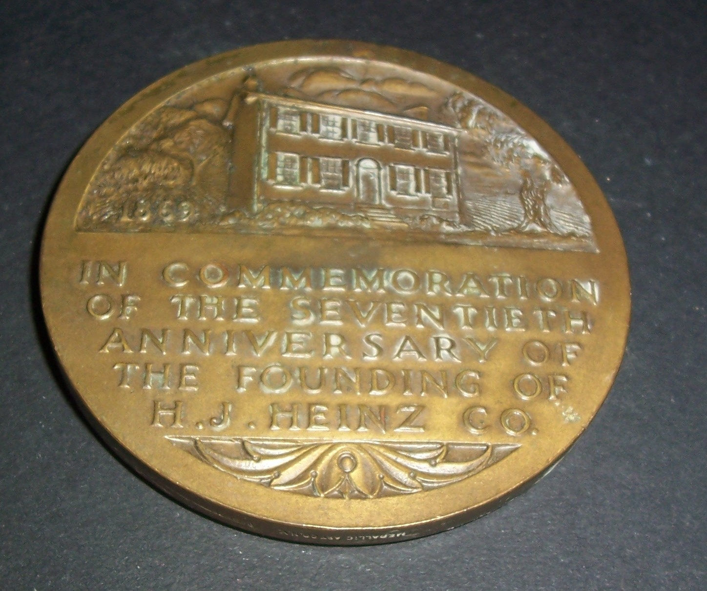 1939 HJ Heinz 70th Anniversary Medallion - Etsy