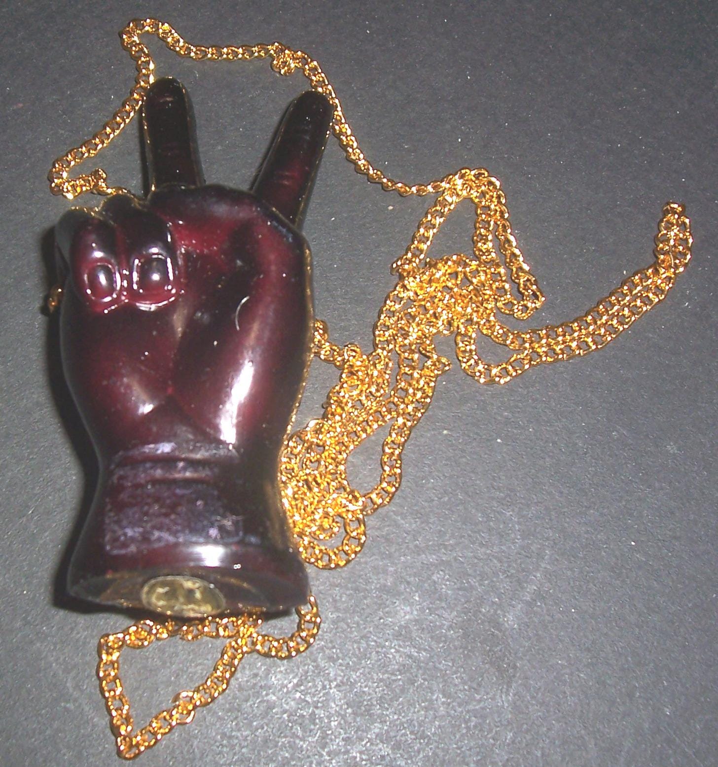 Vintage Wood Peace Hand - Etsy