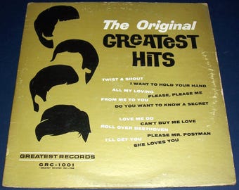 1964 Beatles Original Greatest Hits LP