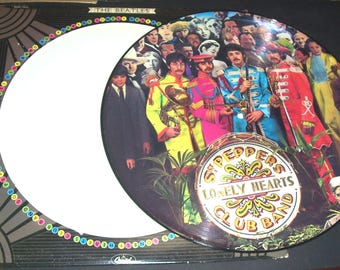 1978 Beatles Sgt, Pepper LE picture disc LP record