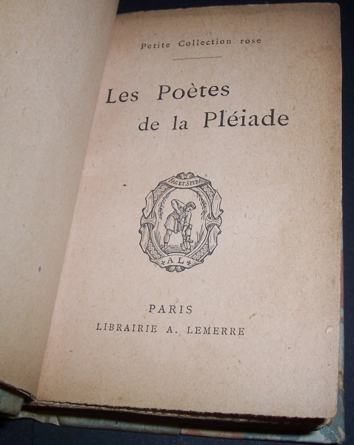 Circa 1840 Les Poetes De La Pleiade book French poetry | Etsy