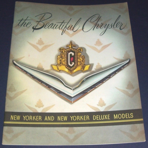 1954 Deluxe Chrysler New Yorker sales brochure