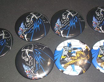 Seven 1991 Batman Returns promo buttons