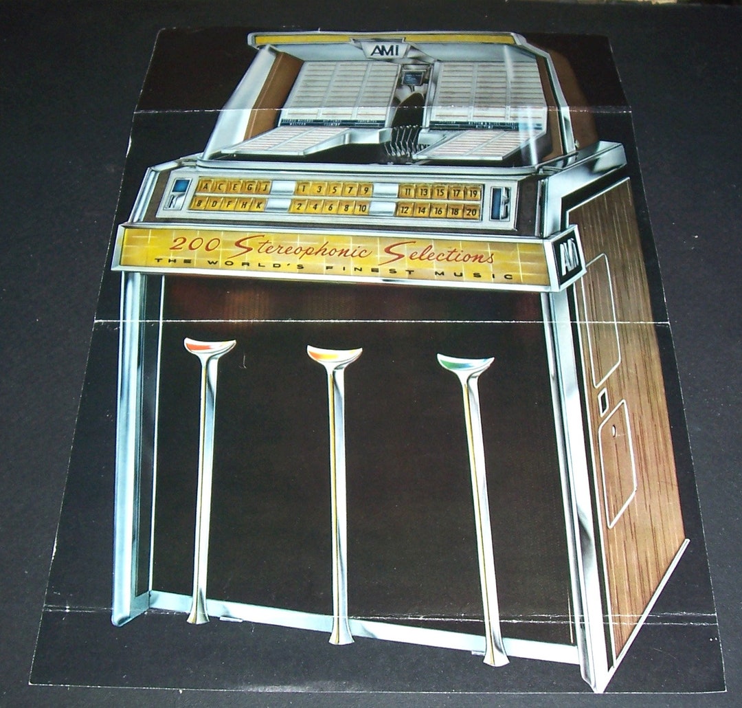 Jukebox Flyer 1950s AMI Jukebox Sales Flyer - Etsy