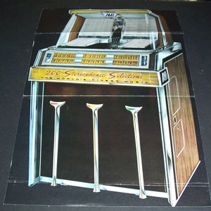 1950s AMI jukebox sales flyer