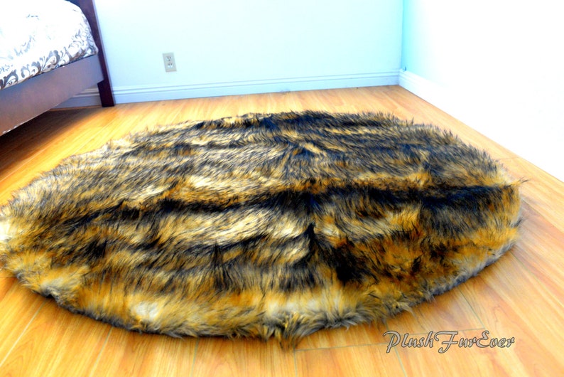 Neue Grizzlybar Pelz Extreme Plusch Faux Pelz Runde Teppich Etsy