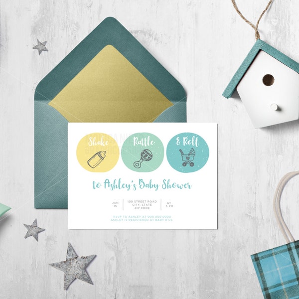 Baby Rattle - Etsy