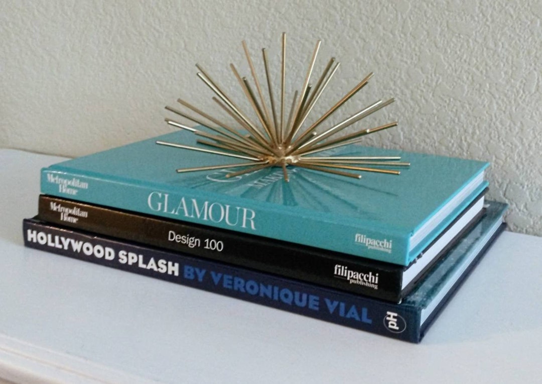Modern Coffee Table Books Real Books Sleek Modern Home - Etsy
