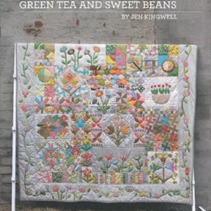 Green Tea and Sweet Beans Quilt Pattern - Jen Kingwell - Jen Kingwell Designs - JKD 5002
