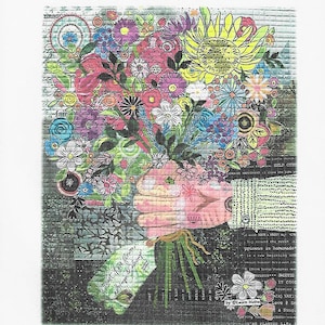 SALE!! Always & Always Collage Quilt Pattern - Laura Heine - Fiberworks - LHFW ALWAYS