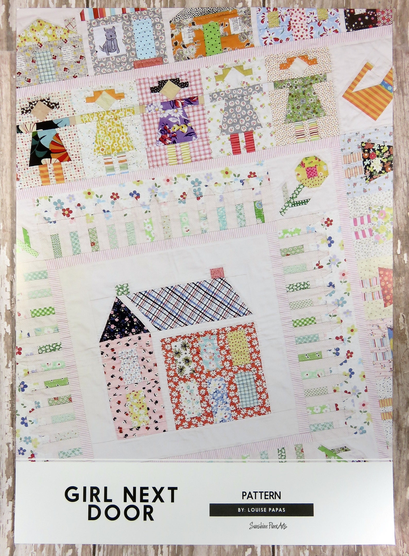Girl Next Door Quilt Pattern Jen Kingwell Designs Louise Etsy