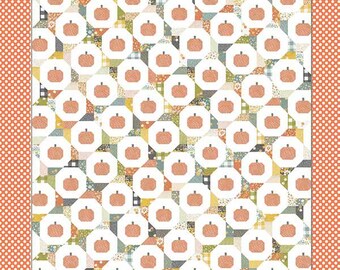 Pumpkin Festival Quilt Pattern - Cozy Up - Corey Yoder - Moda - CQ 178