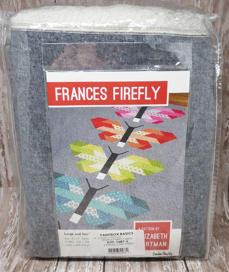 Paintbox Basics Frances Firefly Quilt Kit KITP-1687-6 Elizabeth Hartman Robert Kaufman