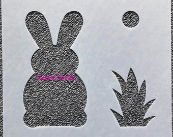 Stencil - Bunny - Sunshine Fiber Arts - SFA1000
