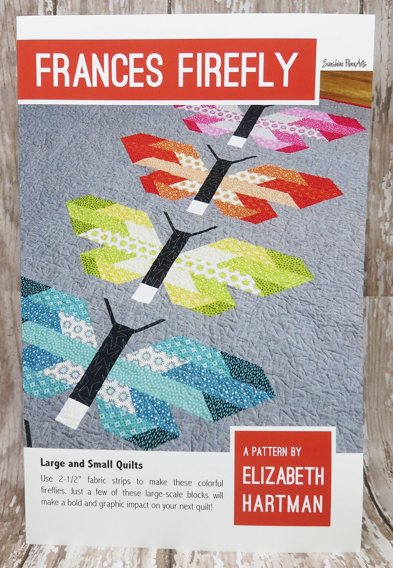 Paintbox Basics Frances Firefly Quilt Kit KITP-1687-6 Elizabeth Hartman Robert Kaufman