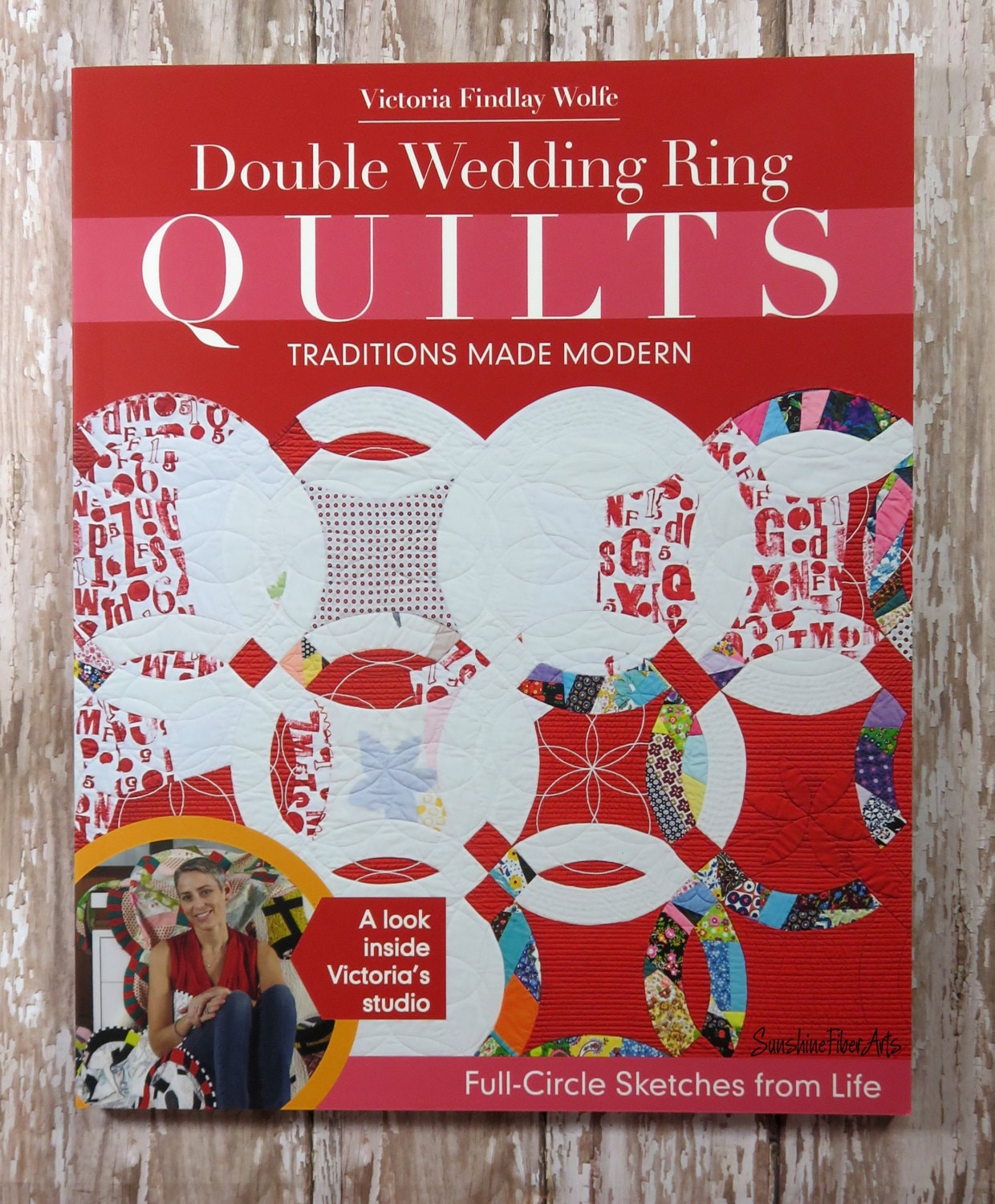 NEW* Mini Double Wedding Ring Template Set - Victoria Findlay Wolfe Quilts