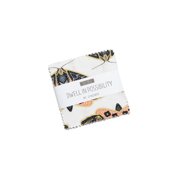 Dwell in Possibility - Gingiber - Stacie Bloomfield - Moda - Mini Charm Pack - 48310MC