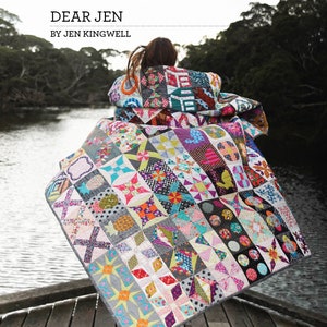 Dear Jen Quilt Pattern - Jen Kingwell - Jen Kingwell Designs - JKD 8625