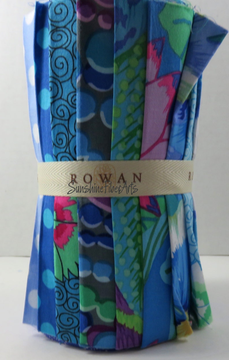 Kaffe Fassett Collective Westminster 20 pieces 6 Strips Cool FB6DSGP.COOLX Fall 2013