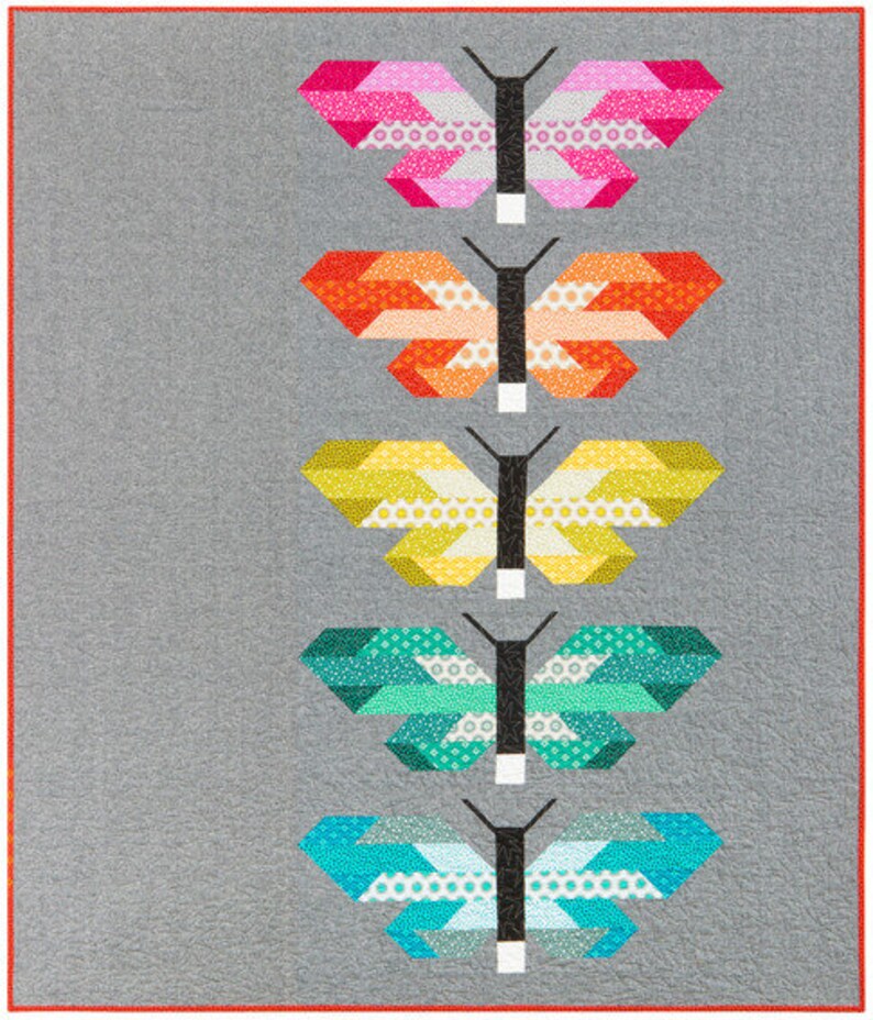 Paintbox Basics Frances Firefly Quilt Kit KITP-1687-6 Elizabeth Hartman Robert Kaufman