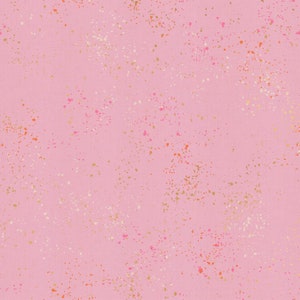 1/2 Yard - Speckled Metallic - Peony - Rashida Coleman Hale - Ruby Star Society - Moda - Fabric Yardage - RS5027 67M