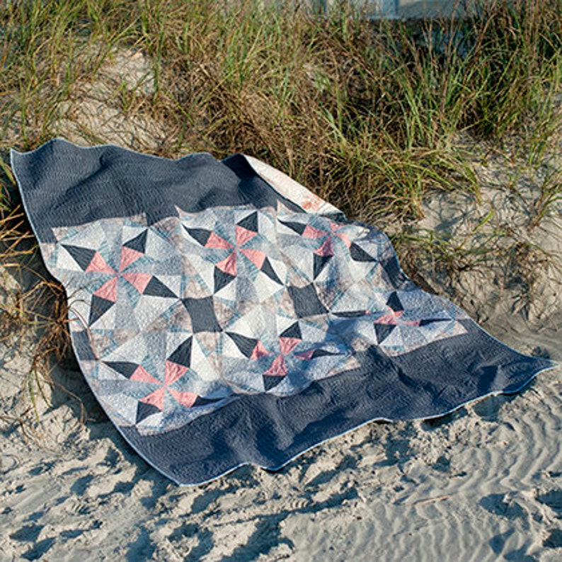 Moonlight Quilt Pattern Fabric Kit Freespirit Shell Rummel Etsy