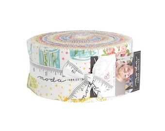 Wild Blossoms - Robin Pickens - Moda - Jelly Roll - 48730JR