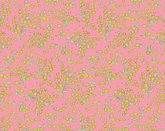 SALE!! 1/2 Yard - Color Fusion - Alyssum - Coral - Laura Heine - Freespirit - Fabric Yardage - PWLH019.CORAL