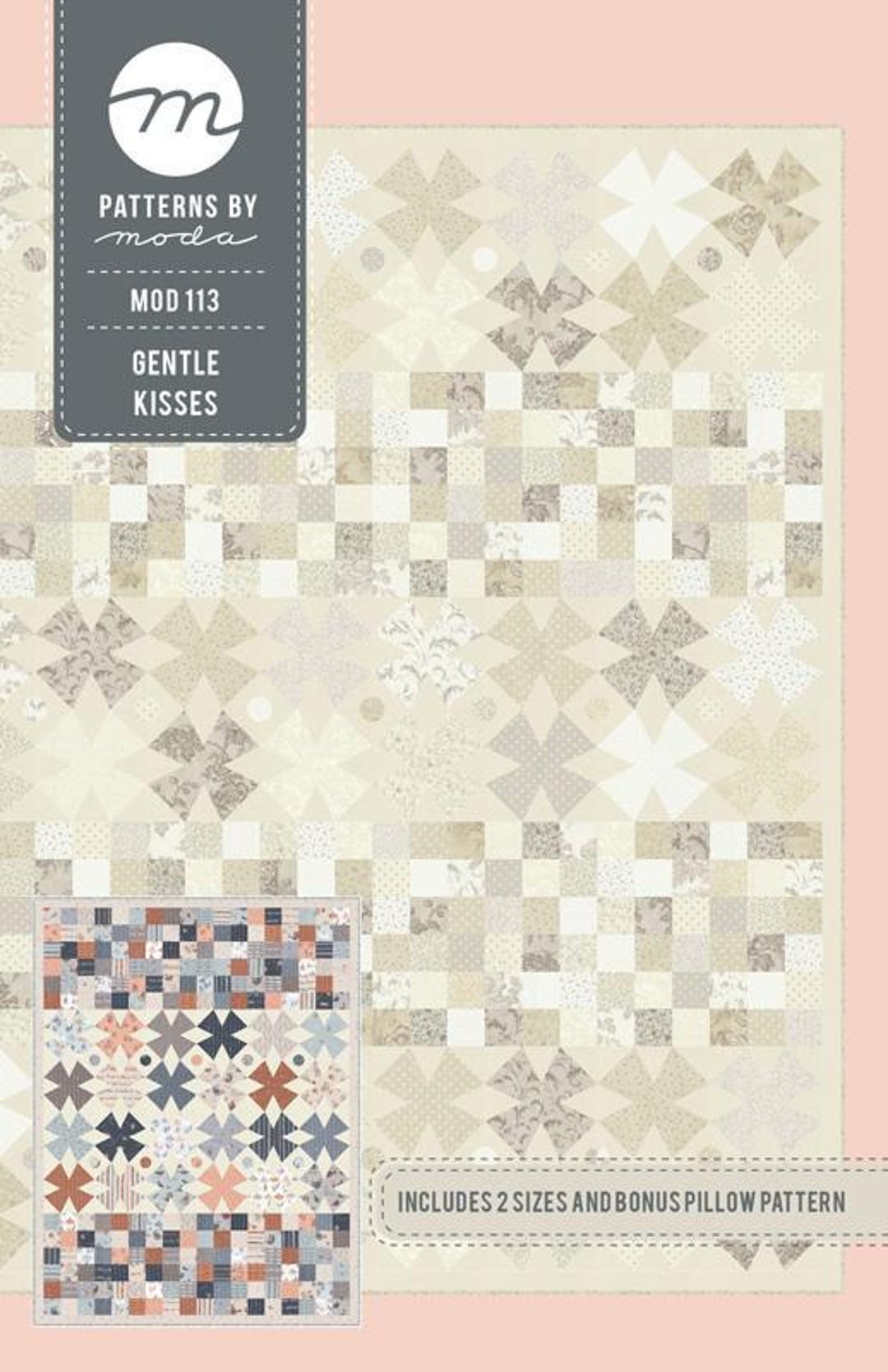 Gentle Kisses Quilt Pattern - Chirp - Patterns by Moda - MOD 113 - Etsy