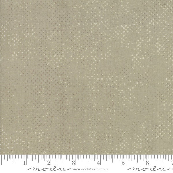 1/2 Yard - Spotted - Taupe - Zen Chic - Moda - Fabric Yardage - 1660 12