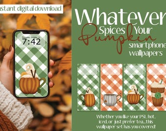 Pumpkin Spice Smartphone Wallpapers