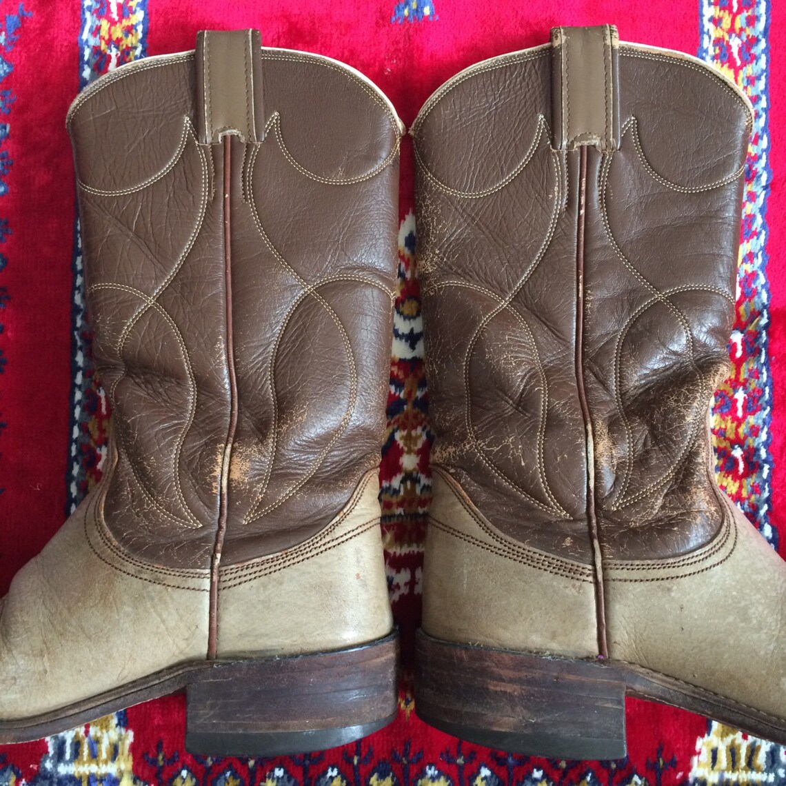 Nocona White Label Handmade Boots Size Women's 7 Men's Etsy
